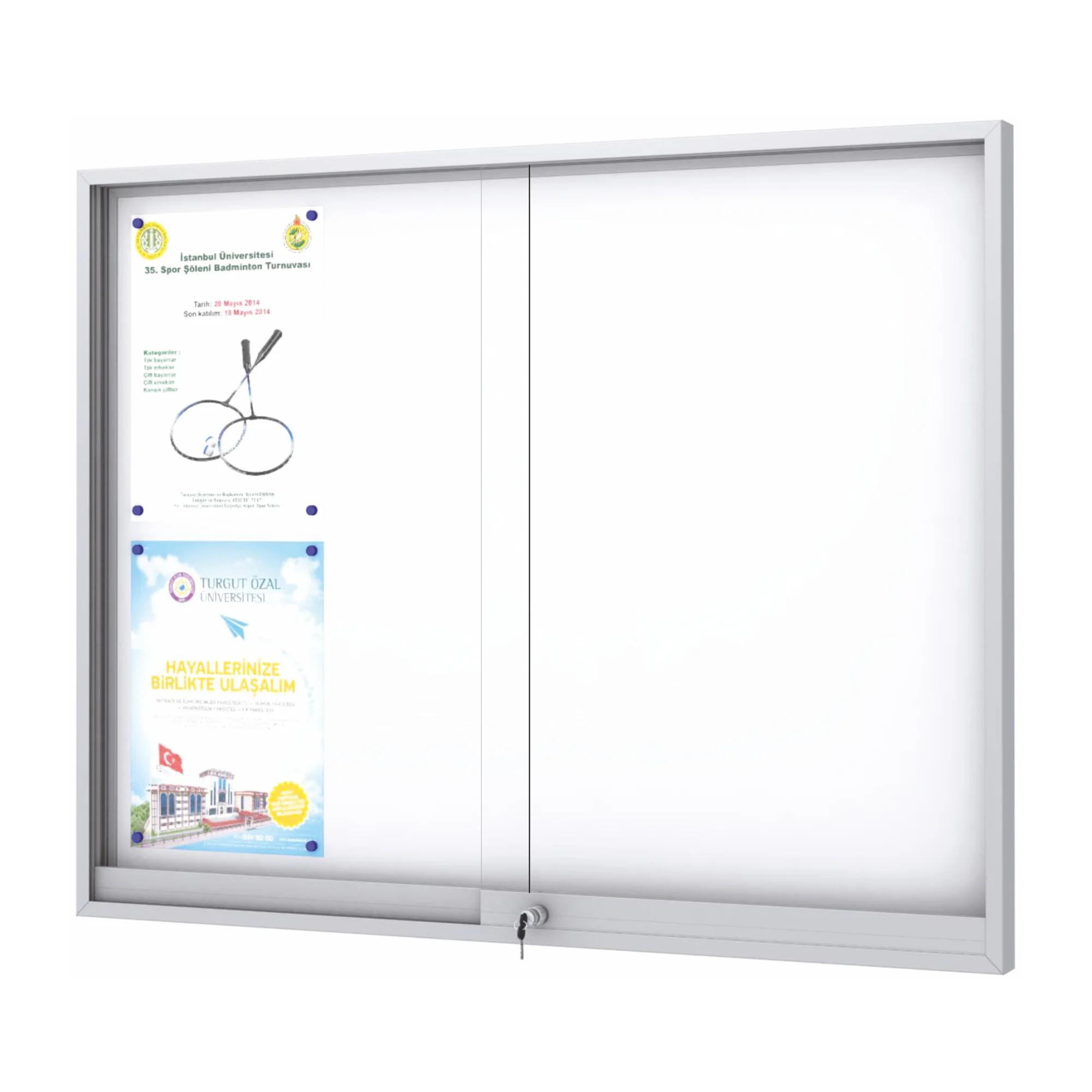 avizier tabla afisare