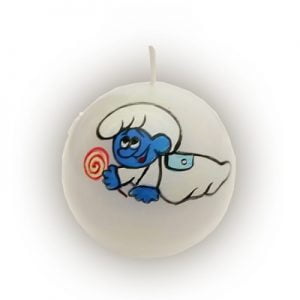 marturie-cu-strumfi-lumanare-bila-6-cm