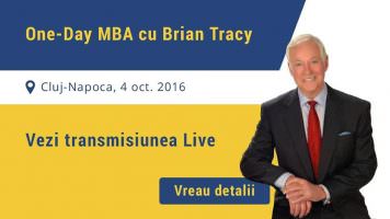 one day MBA cu Brian Tracy