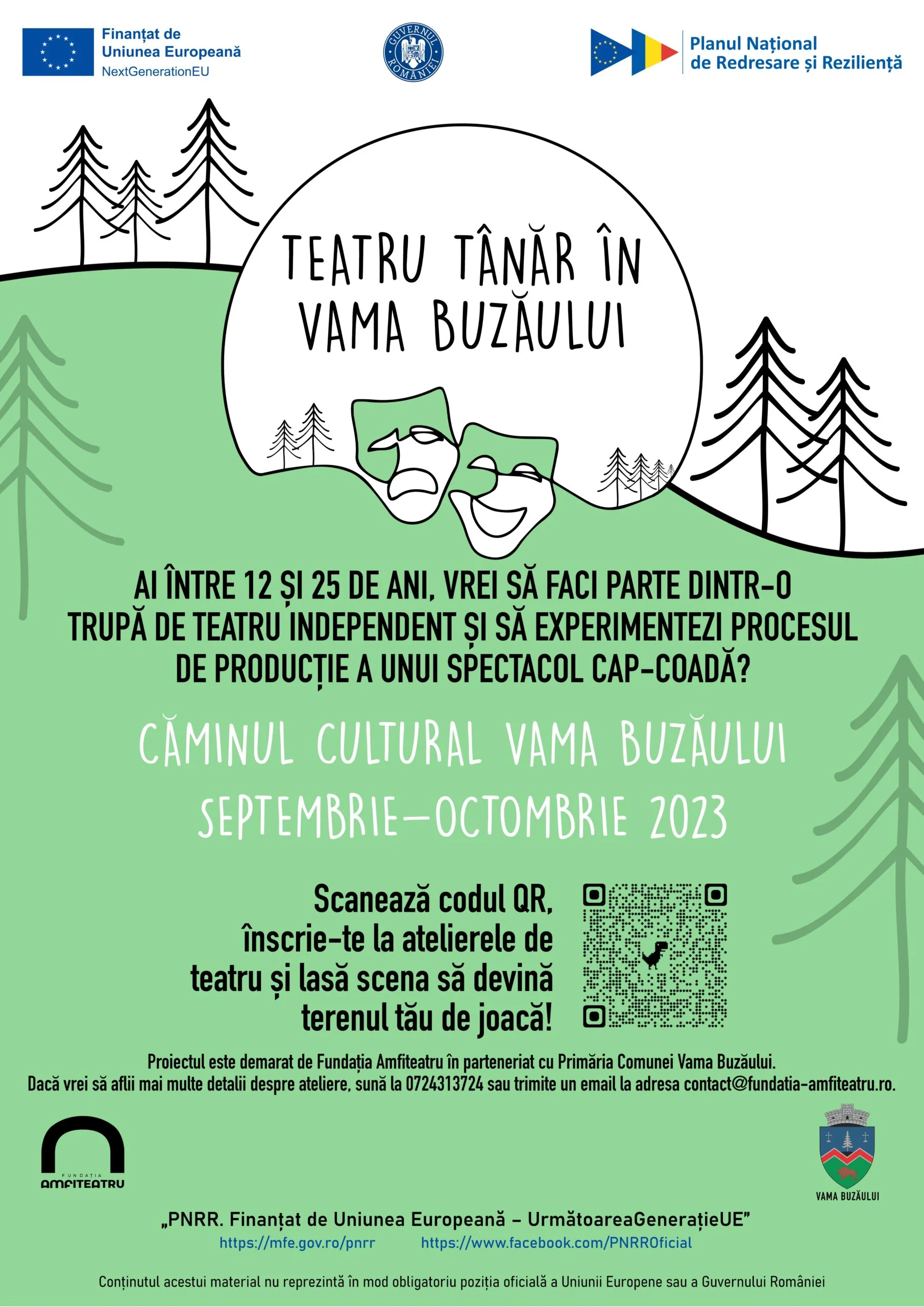 teatru tanar in Vama Buzaului Brasov