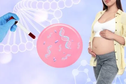 O imagine cu un test NIPT