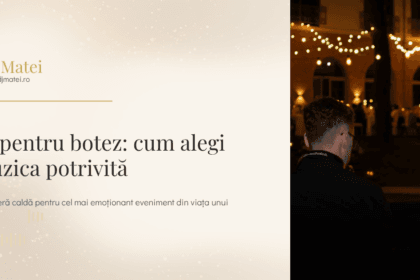 DJ pentru botez